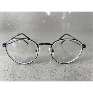Eyebuydirect Epilogue 49-20-138 C1 Eyeglasses FRAMES ONLY Black full rim round